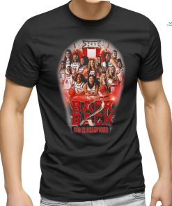 Oklahoma Sooners Back 2 Back Big 12 Champions Women’s Basketball Shirt