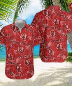 Oklahoma Sooners Crimson Hawaiian Shirt