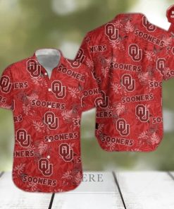 Oklahoma Sooners Crimson Hawaiian Shirt