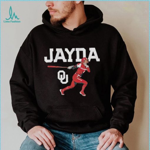 Oklahoma Sooners Women’s Softball Jayda Coleman Slugger Swing shirt