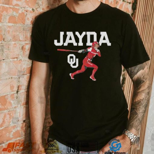 Oklahoma Sooners Women’s Softball Jayda Coleman Slugger Swing shirt