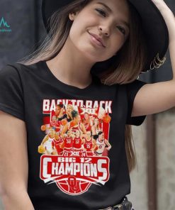 Oklahoma Sooners back to back 23 24 Big 12 Champions shirt
