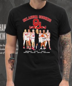 Oklahoma Sooners women’s basketball 2023 2024 famous player names shirt