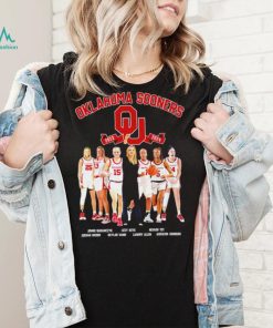 Oklahoma Sooners women’s basketball 2023 2024 famous player names shirt