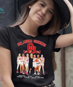 Oklahoma Sooners women’s basketball 2023 2024 famous player names shirt