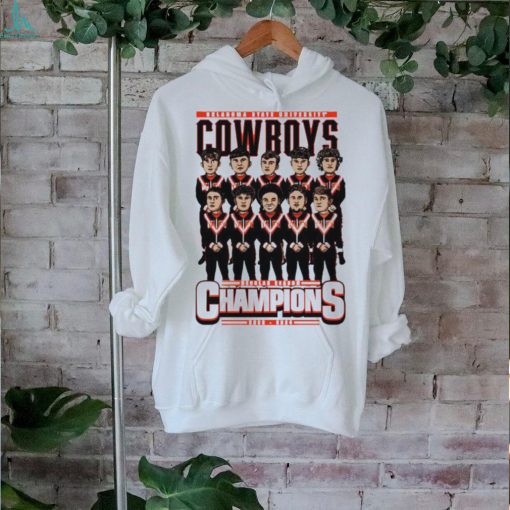 Oklahoma State Cowboys NCAA wrestling regular season champions 2023  2024 team caricature shirt