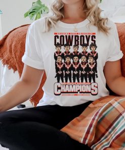 Oklahoma State Cowboys NCAA wrestling regular season champions 2023 2024 team caricature shirt