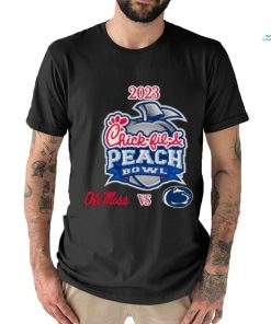 Ole Miss Vs. Penn State ​mercedes benz Stadium Atlanta, Ga 2023 Chick fil a Peach Bowl T shirt