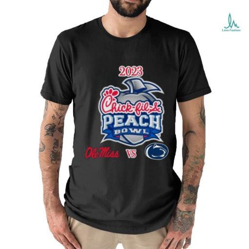 Ole Miss Vs. Penn State ​mercedes benz Stadium Atlanta, Ga 2023 Chick fil a Peach Bowl T shirt