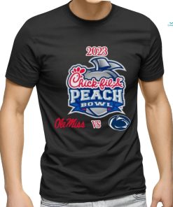 Ole Miss Vs. Penn State ​mercedes benz Stadium Atlanta, Ga 2023 Chick fil a Peach Bowl T shirt