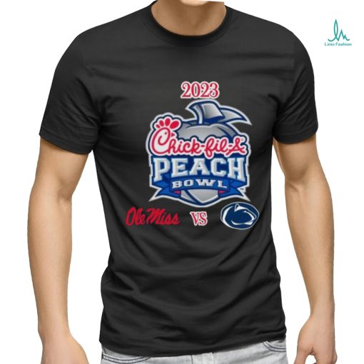 Ole Miss Vs. Penn State ​mercedes benz Stadium Atlanta, Ga 2023 Chick fil a Peach Bowl T shirt