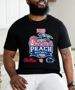 Ole Miss Vs. Penn State ​mercedes benz Stadium Atlanta, Ga 2023 Chick fil a Peach Bowl T shirt