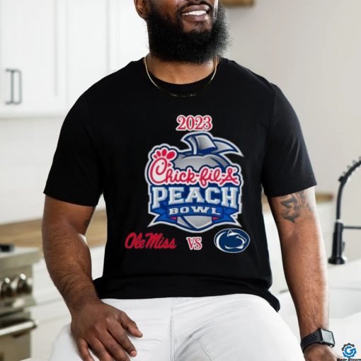 Ole Miss Vs. Penn State ​mercedes benz Stadium Atlanta, Ga 2023 Chick fil a Peach Bowl T shirt