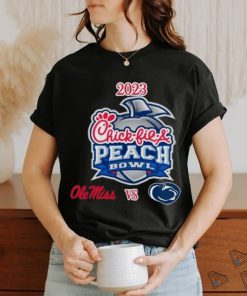 Ole Miss Vs. Penn State ​mercedes benz Stadium Atlanta, Ga 2023 Chick fil a Peach Bowl T shirt