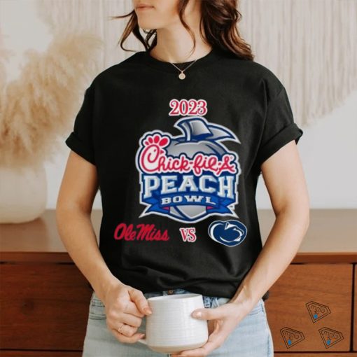 Ole Miss Vs. Penn State ​mercedes benz Stadium Atlanta, Ga 2023 Chick fil a Peach Bowl T shirt