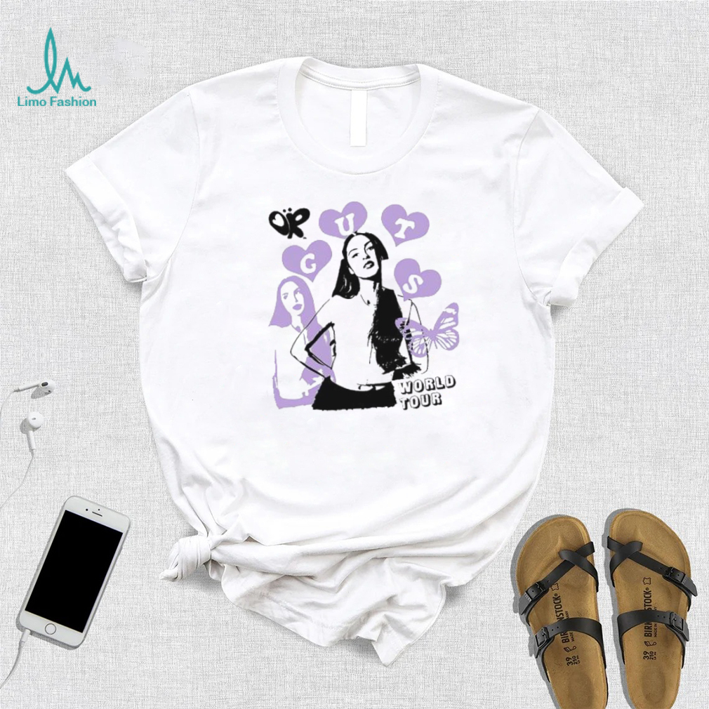 Olivia Rodrigo spill ur guts boyfriend fit girls world tour shirt Olivia Rodrigo spill ur guts boyfriend fit girls world tour shirt