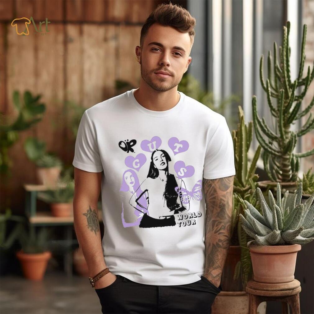 Olivia Rodrigo spill ur guts boyfriend fit girls world tour shirt Olivia Rodrigo spill ur guts boyfriend fit girls world tour shirt