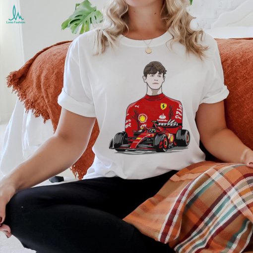 Ollie Bearman Ferrari car shirt