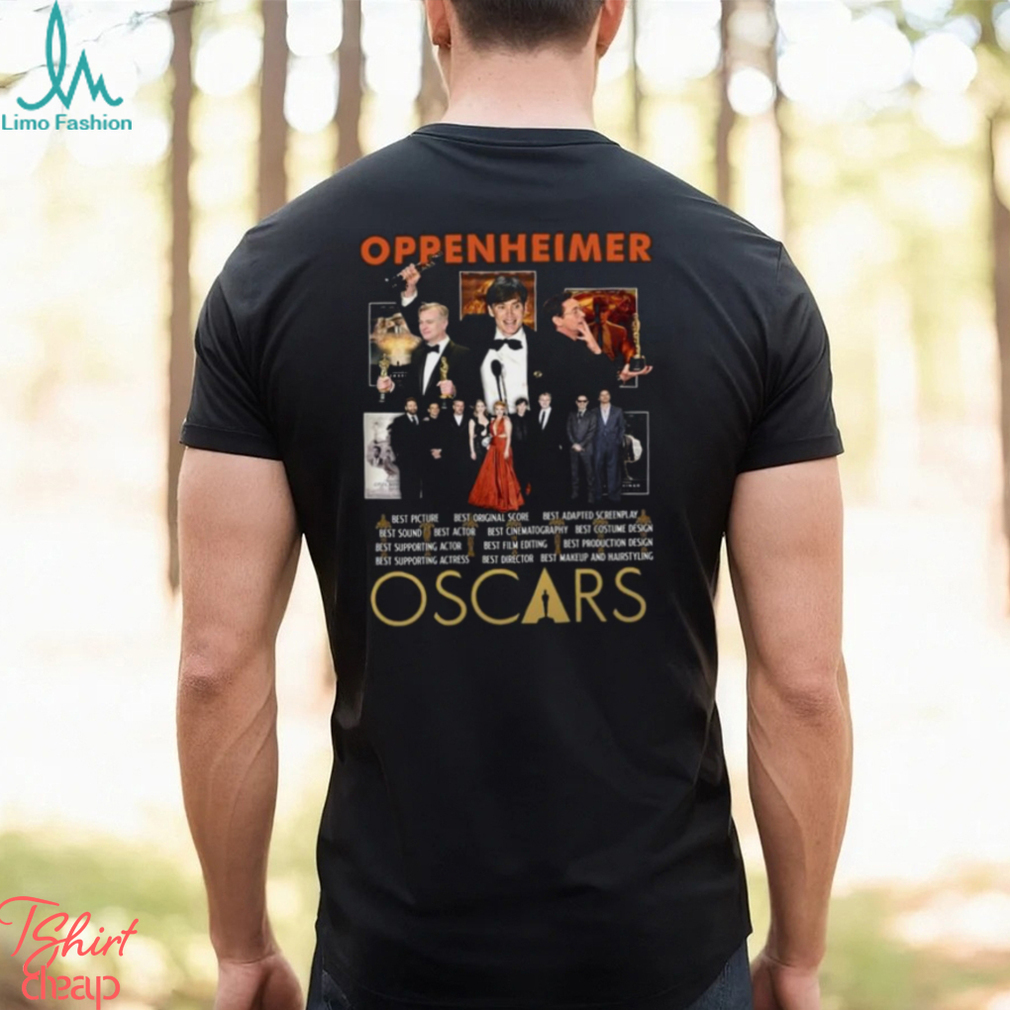 Oppenheimer Oscars T Shirt Oppenheimer Oscars T Shirt