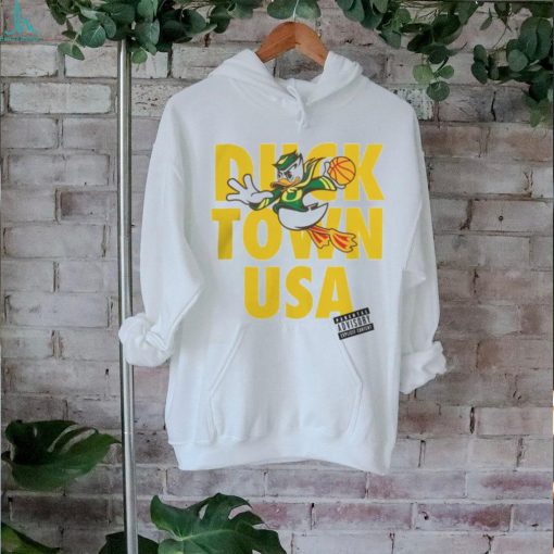 Oregon Ducks Duck Town Pre Game Warm Up Long Sleeve T Shirt