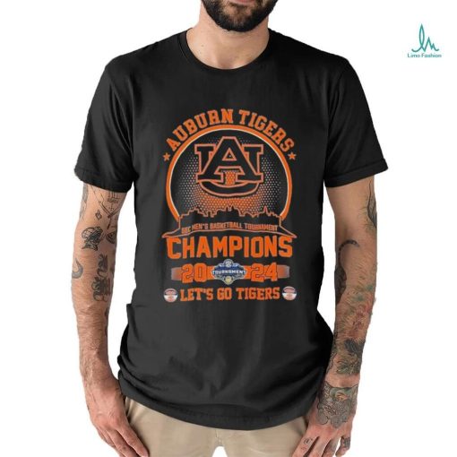 Original Auburn Tigers Men’s Basketball Champions 2024 Let Go Tigers Shirt