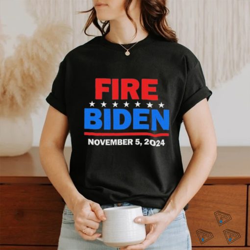 Original Fire Biden Elect Trump President 2024 Republican Patriot T shirt