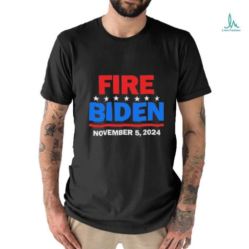 Original Fire Biden Elect Trump President 2024 Republican Patriot T shirt