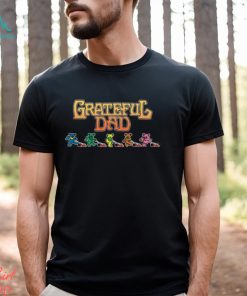 Original Grateful Dad Mowing Bears Shirt