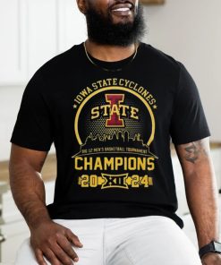 Original Iowa State Cyclones Big 12 Men Basketball Tournament Champions 2024 Shirt