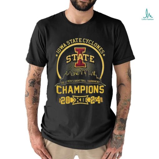 Original Iowa State Cyclones Big 12 Men Basketball Tournament Champions 2024 Shirt