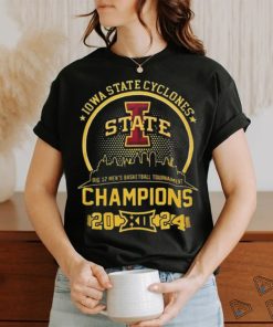 Original Iowa State Cyclones Big 12 Men Basketball Tournament Champions 2024 Shirt