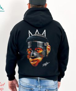 Original Lebron James Mask Masked Lebron Basketball Graphic Design King James Signature T shirt