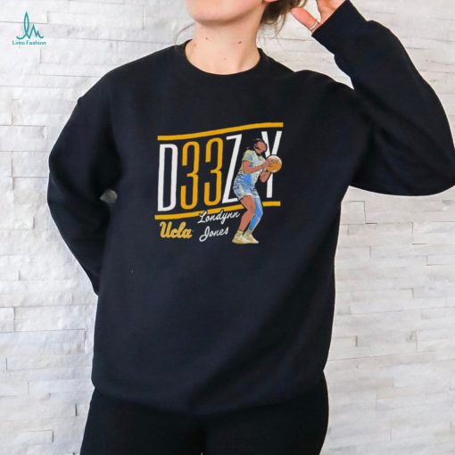 Original Londynn Jones D33zy UCLA Bruins basketball graphic shirt