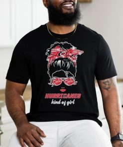 Original Messy Bun Carolina Hurricanes Kind Of Girl T shirt