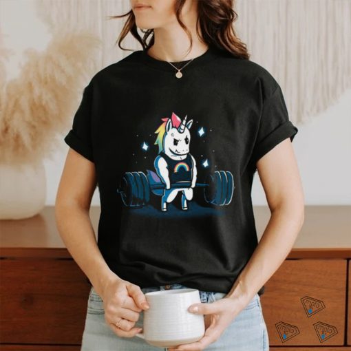 Original Pony Unicorn Lifting Barbell New Shirt
