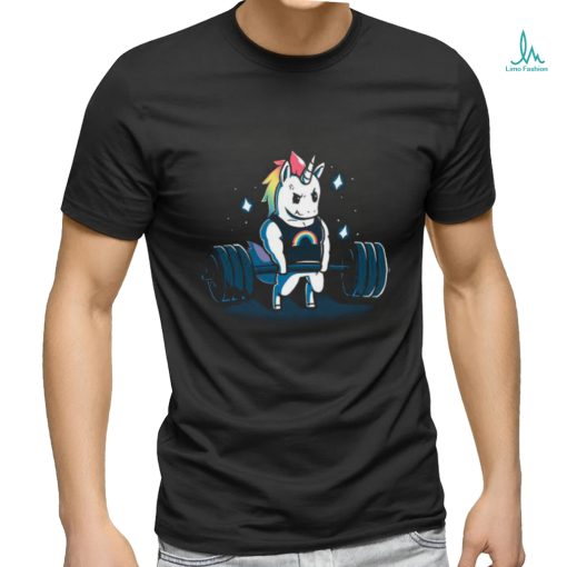 Original Pony Unicorn Lifting Barbell New Shirt