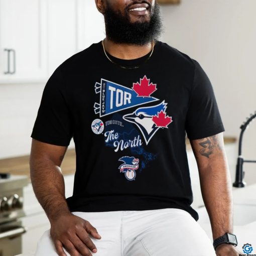 Original Toronto Blue Jays Split Zone The North t shirt
