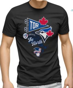 Original Toronto Blue Jays Split Zone The North t shirt