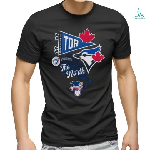 Original Toronto Blue Jays Split Zone The North t shirt