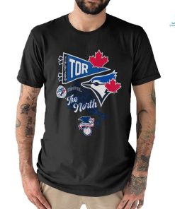 Original Toronto Blue Jays Split Zone The North t shirt