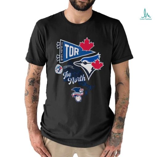 Original Toronto Blue Jays Split Zone The North t shirt