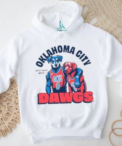 Original oklahoma City Dawgs Woof Woof Woof Basketball Shirt