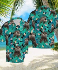 Otter Tropical Hawaiian Shirt