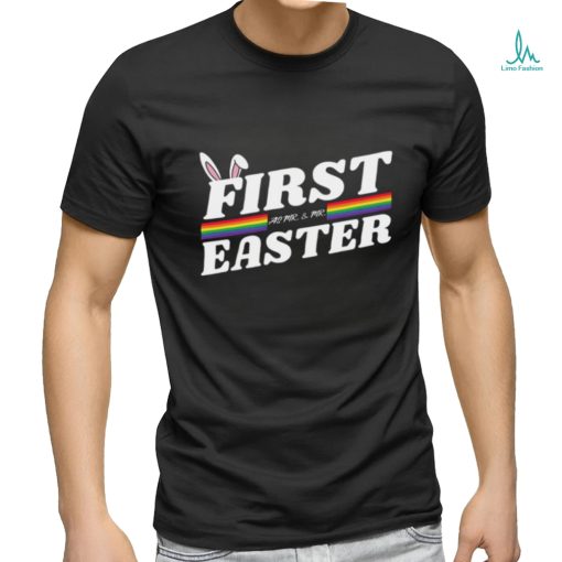 Our First Easter As Mr Mr Matching Gay Couple Husband Men T shirt
