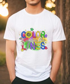 Outside The Lines Autism Shirt