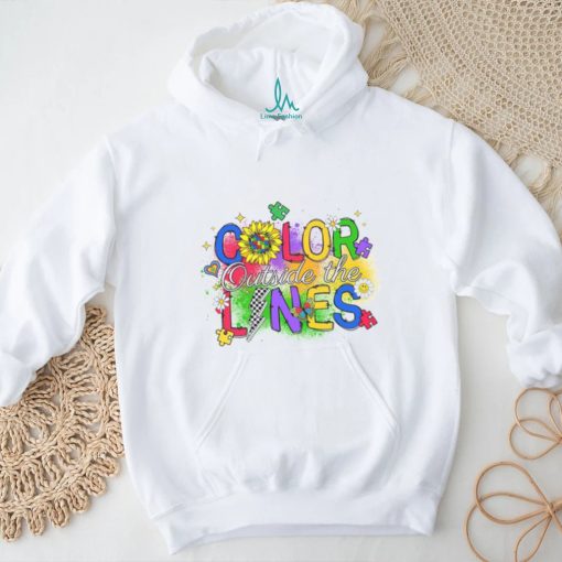 Outside The Lines Autism Shirt