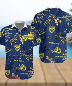 Oxford United F.C Hawaiian Shirt Custom Name Trending For Men Women Gift Summer