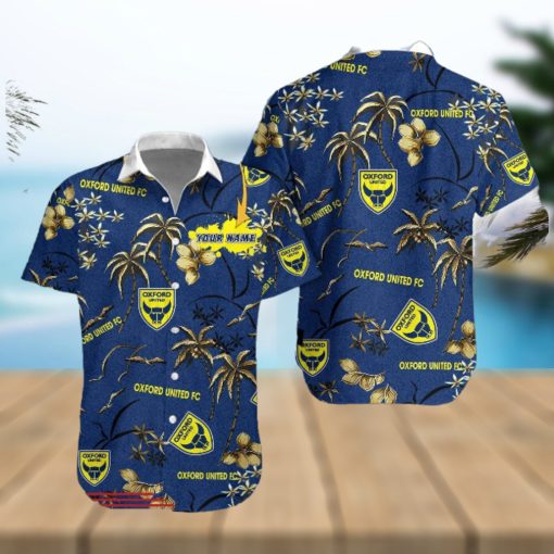 Oxford United F.C Hawaiian Shirt Custom Name Trending For Men Women Gift Summer