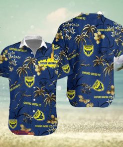 Oxford United F.C Hawaiian Shirt Custom Name Trending For Men Women Gift Summer