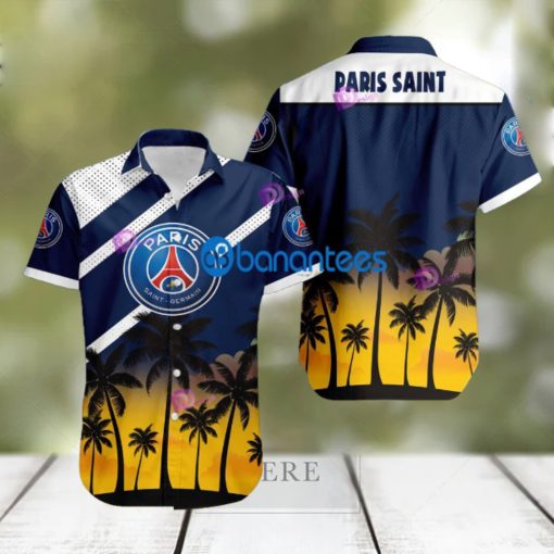 Paris Saint Germain FC 3D Printing Coconut Beach Hawaiian Shirt